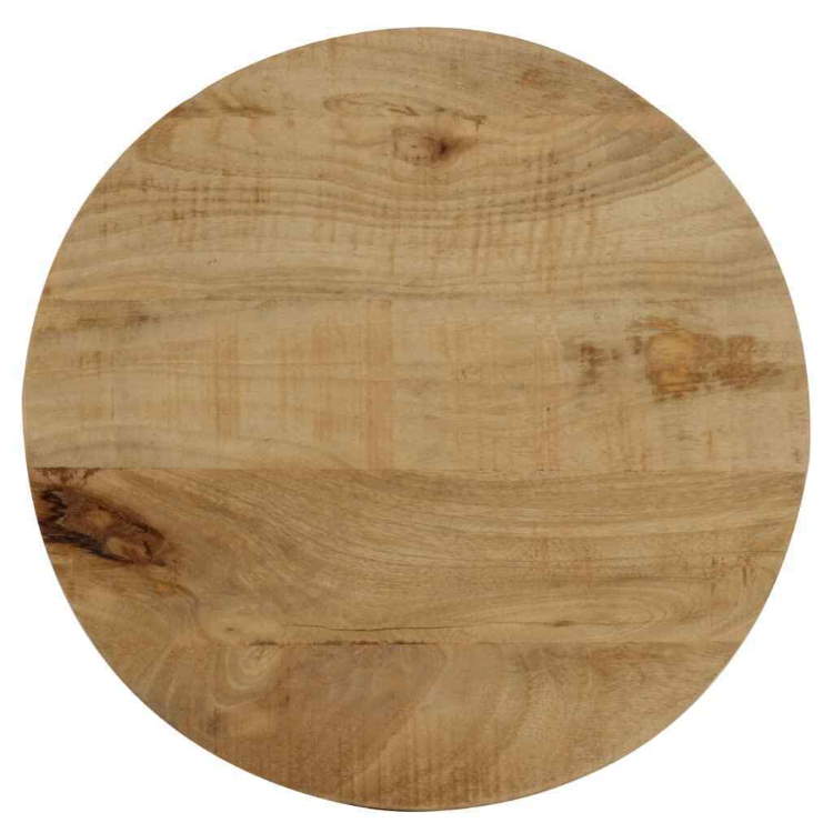 vidaXL Handmade Solid Mango Wood Side or End Table