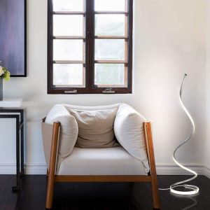 Brightech Dimmable Twisted Modern LED Floor Lamp