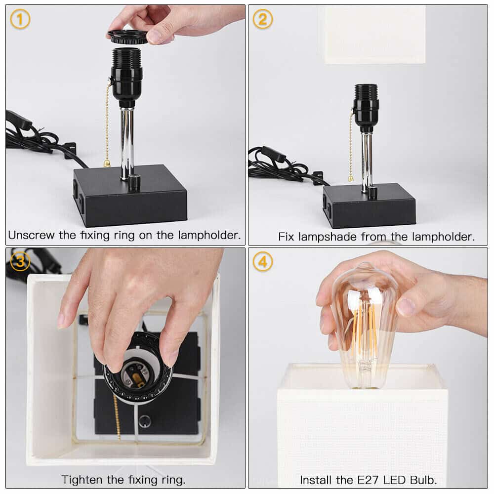 USB Desk Dimmable Lamp