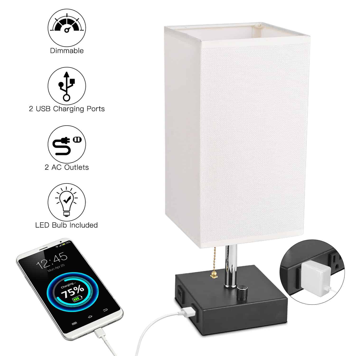 USB Desk Dimmable Lamp