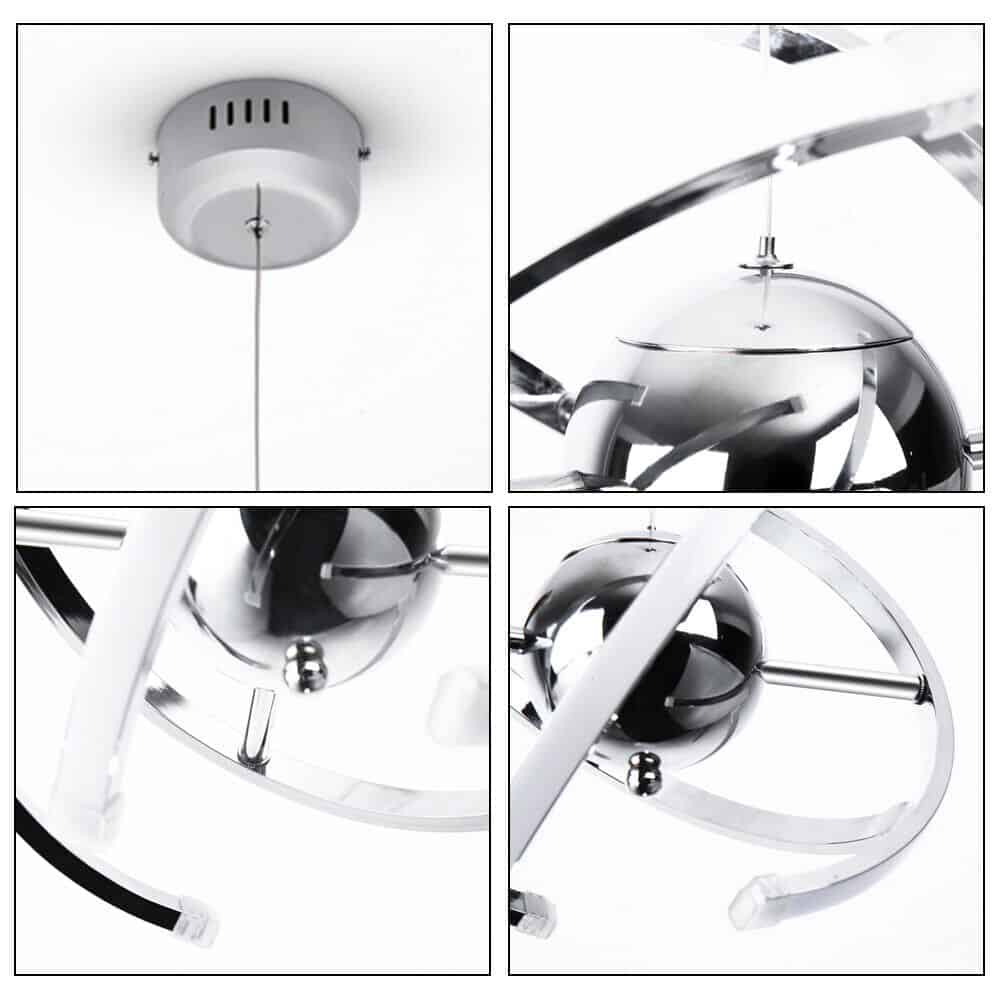 Modern 26W LED Light Chandelier Pendant Lamp Hanging Lights Ceiling Lighting US