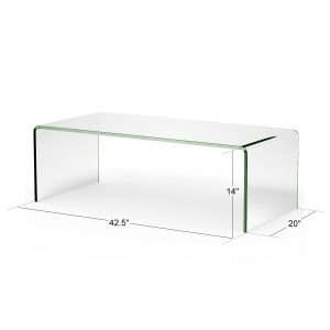 Tempered Glass Living Room Coffee Table