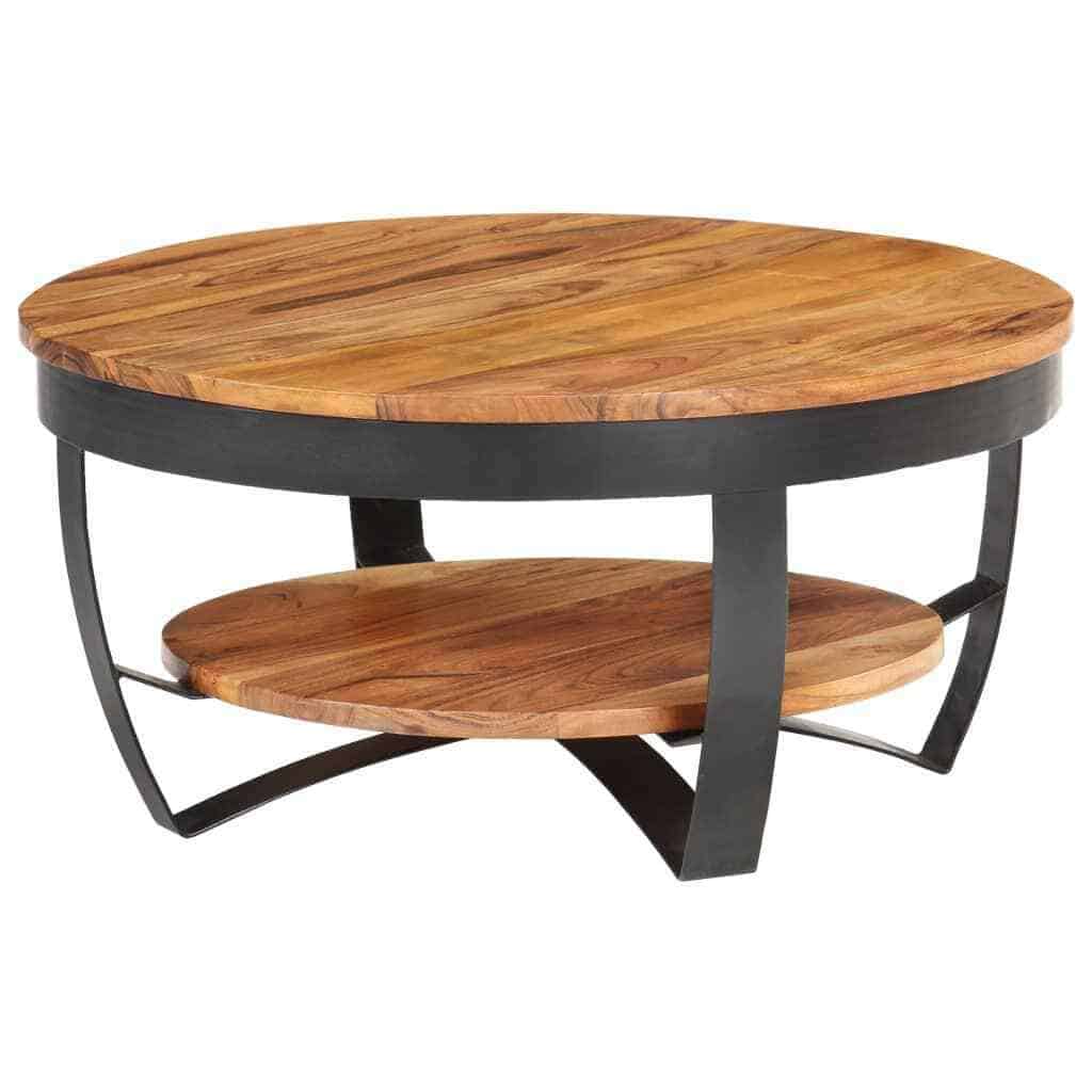 Minimalist Round Coffee Table