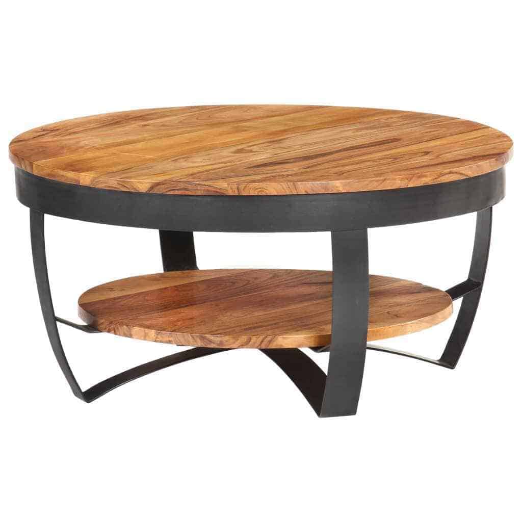 Minimalist Round Coffee Table
