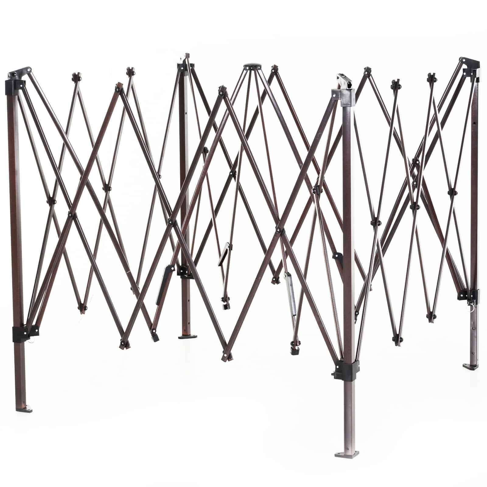 Outsunny 11'x11' Outdoor 2-Tier Easy Folding Portable Gazebo (With Netting)