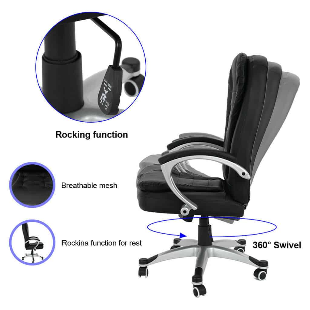 Big and Tall High Back Office Chair (PU Leather) Executive Chair