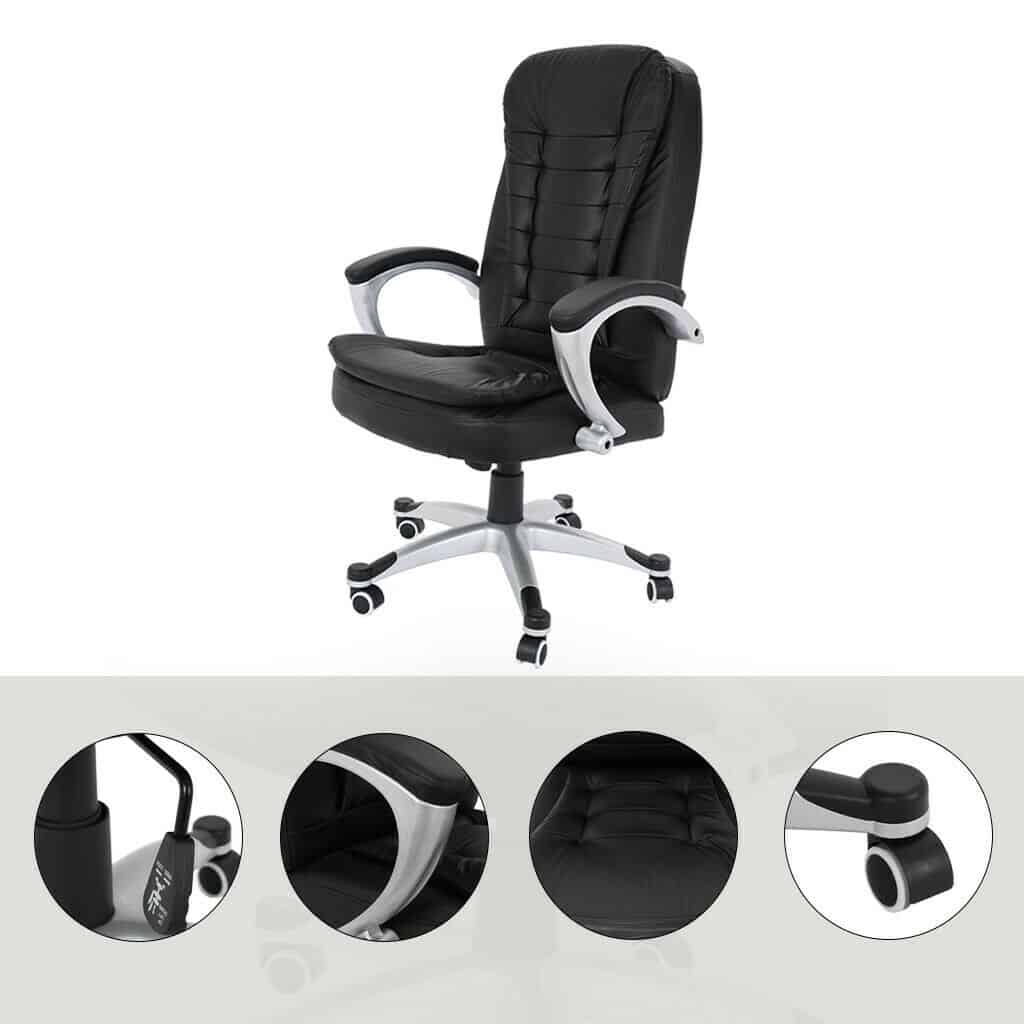Big and Tall High Back Office Chair (PU Leather) Executive Chair