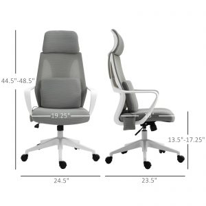Vinsetto Office Swivel Chair w/ Massage Cushion