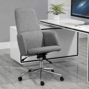 Vinsetto Geometric Design High-Back Office Chair