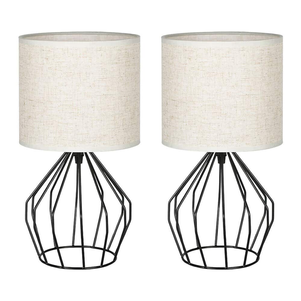 2 Hollowed Base Table Lamps