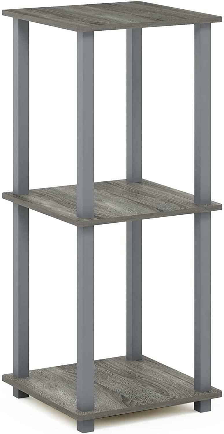 Set Of 2 Composite Wood Nightstand End Tables