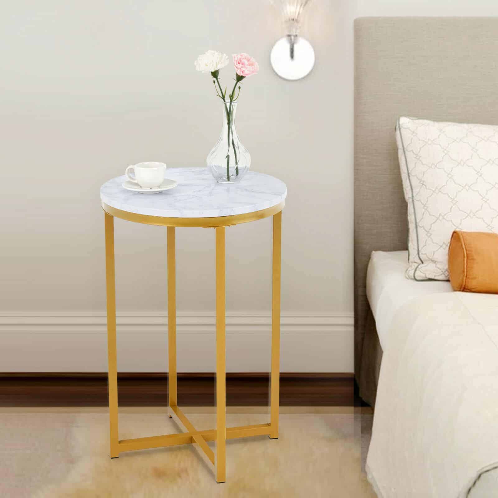 Mecor Round Accent Side Table