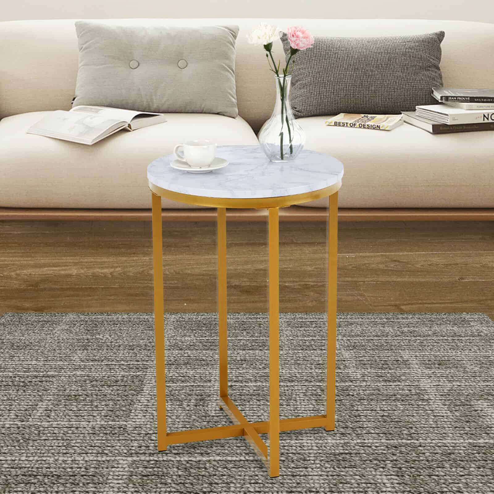 Mecor Round Accent Side Table