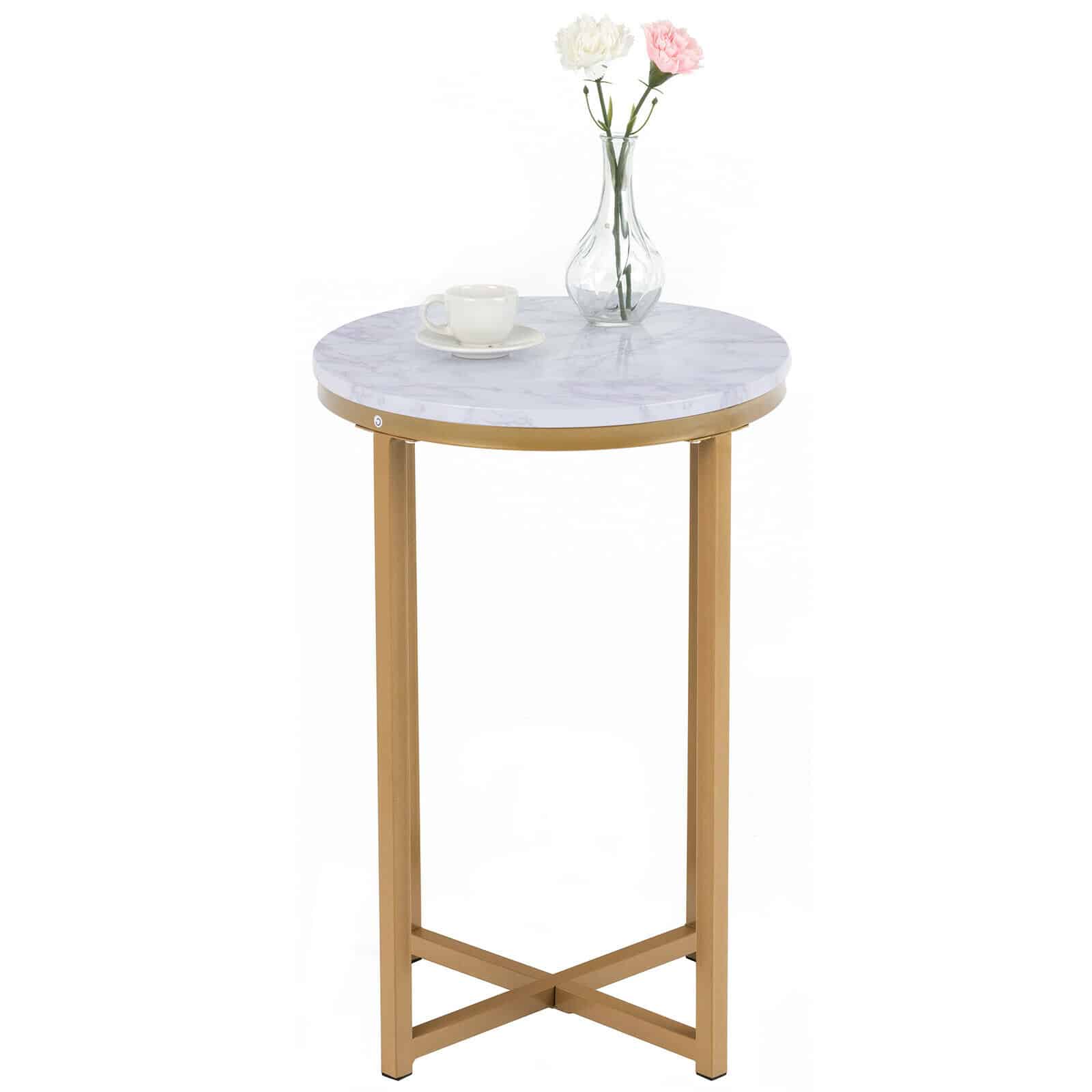 Mecor Round Accent Side Table