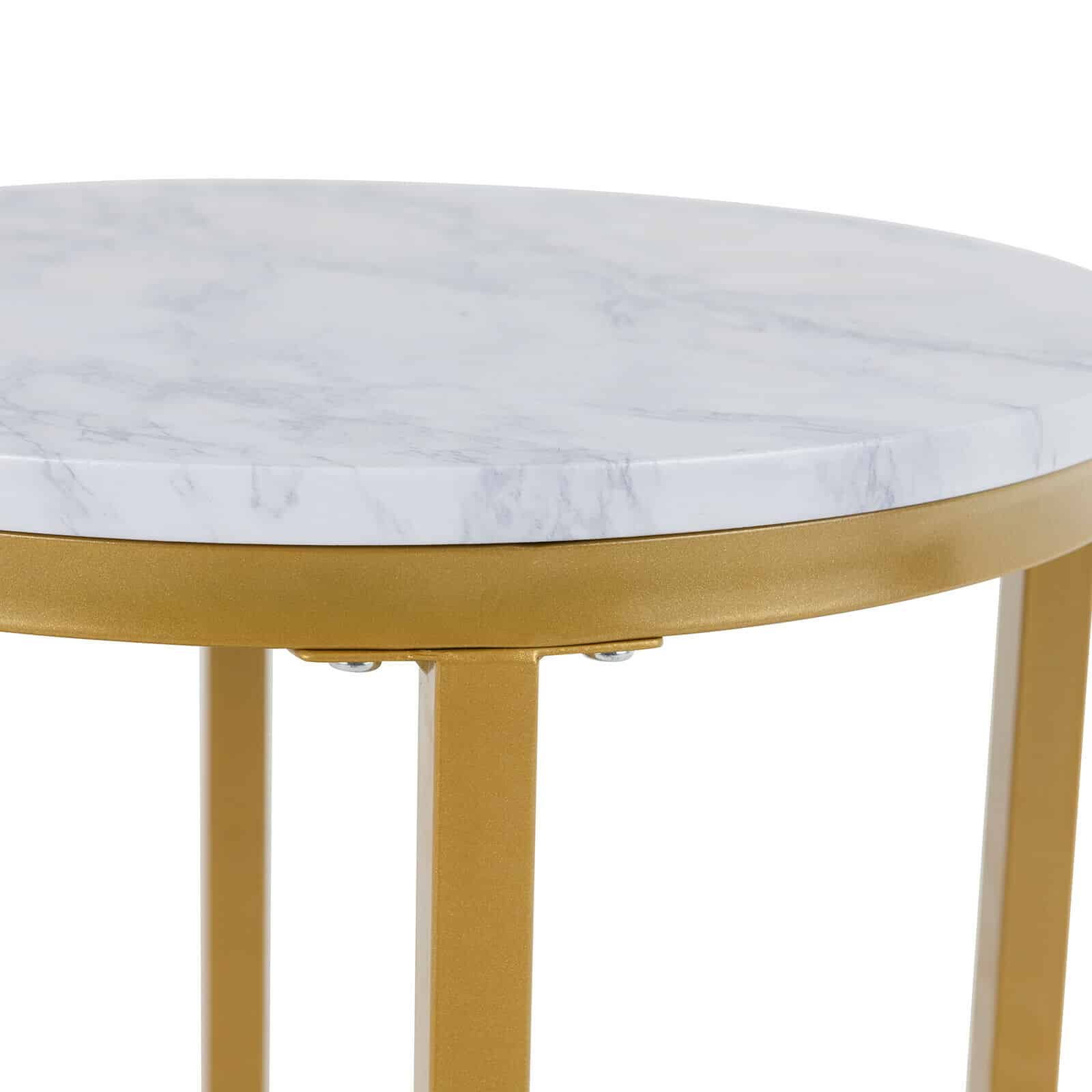 Mecor Round Accent Side Table