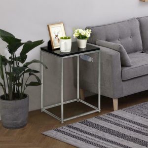 Thin-Framed Bedside Side Table