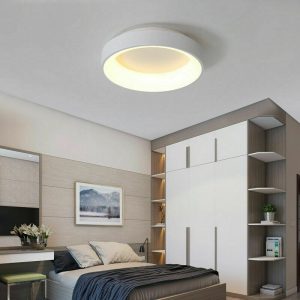 23" Round Hollowed Dimmable LED Ceiling Light