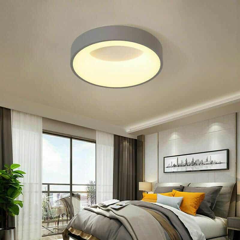 23" Round Hollowed Dimmable LED Ceiling Light