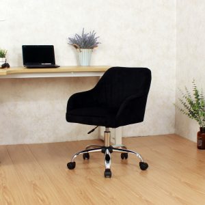 Black Velvet Office Executive Chair