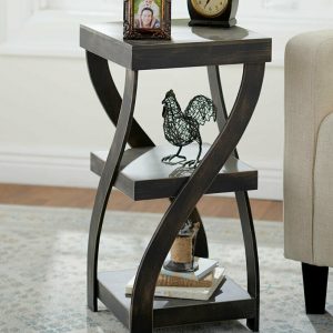 Twisted Accent Side Table