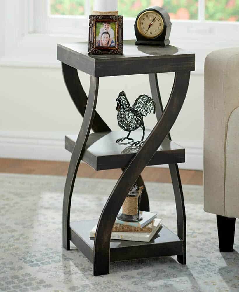 Twisted Accent Side Table