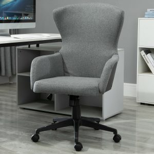 Vinsetto Ergonomic Rolling Office Desk & Computer Chair