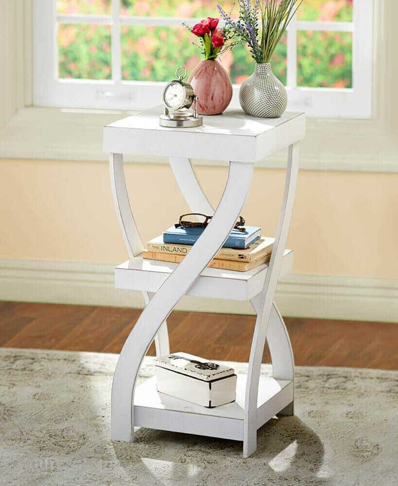 Twisted Accent Side Table
