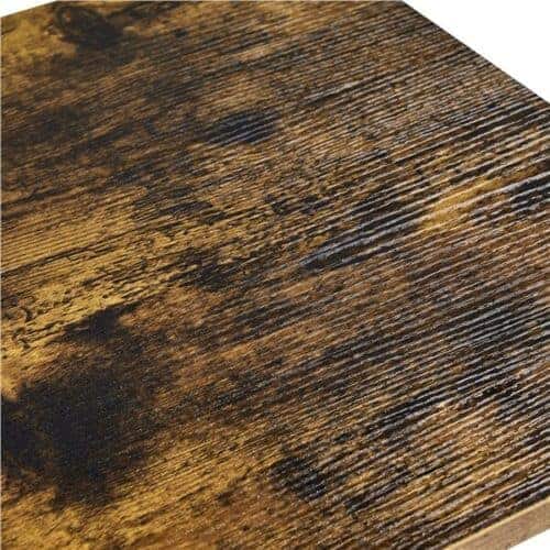 3-Tier Rustic Living Room Side Table