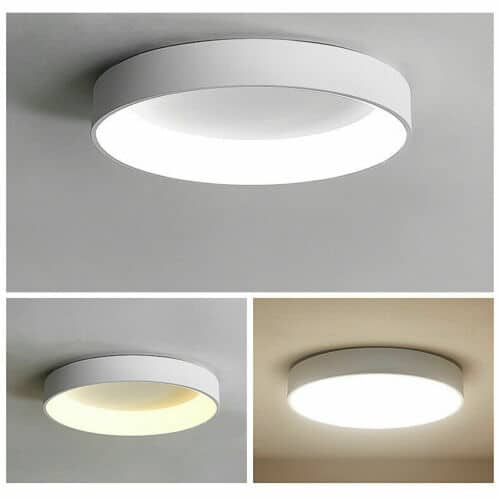 23" Round Hollowed Dimmable LED Ceiling Light