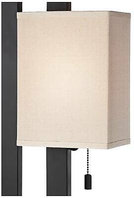 Rectangular Bronze Floating Table Lamp 4