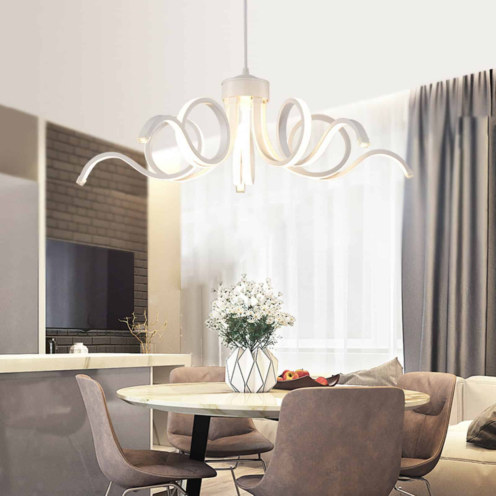 Nordic Acrylic LED Chandelier / Pendant Light 7