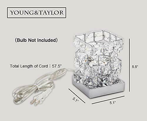 Young & Taylor Crystal Table Light 5