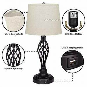 Set of 2 Touch 3-Way Dimmable Table Lamp 6