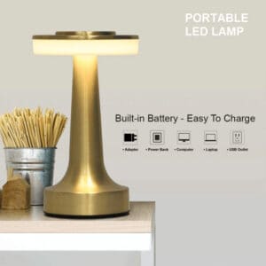 Lamppost Touch Sensor Portable LED Table Lamp 1