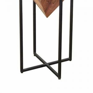 Tup The Urban Port 26" Pyramid Wood Side Table 1