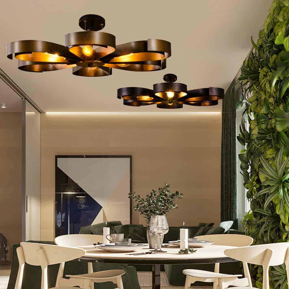Iron Pedals Industrial Hanging Ceiling Light