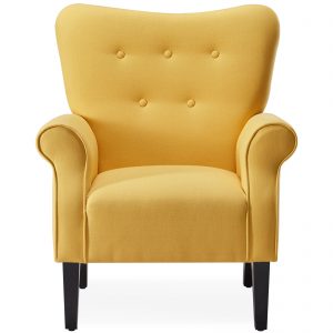Citrine Upholstered Sofa Arm Chair 2