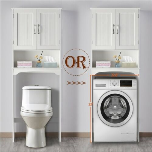 White "Over The Toilet" Bathroom Rack 3