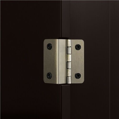 Dark Brown 3-Tier Wall Mounted Bathroom or Kitchen Cabinet 7