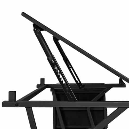 Black Artist Drafting Tilting Table w/ Stool 5