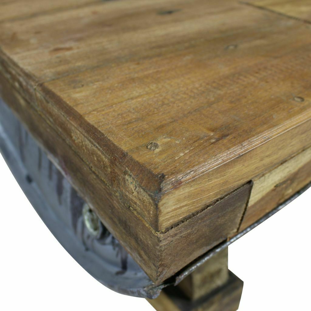 VidaXL 35.4" Solid Reclaimed Wood Coffee Table 5
