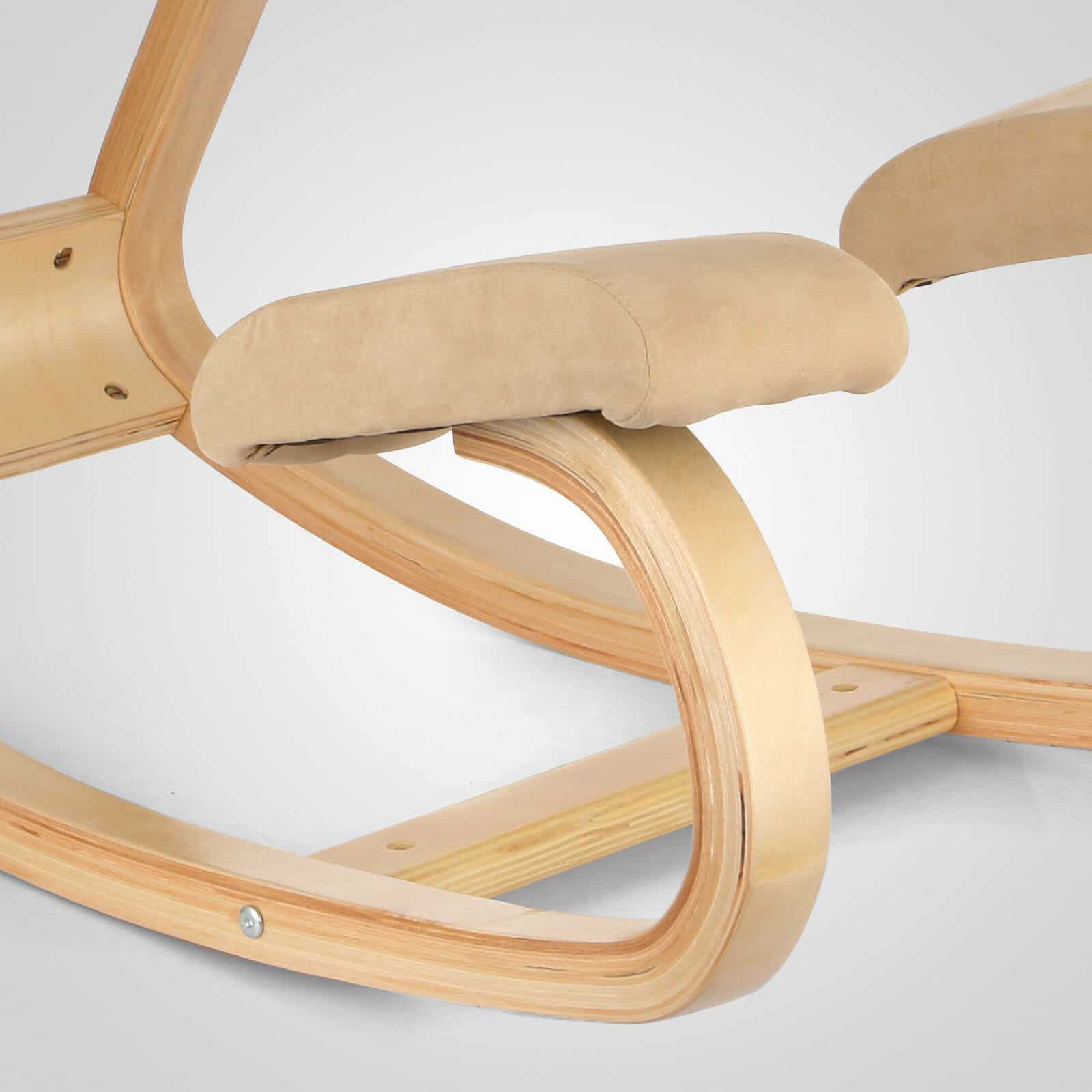 Blue, Black, or Tan Ergonomic Kneeling Chair 9