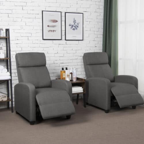 Living Room Fabric Sofa Recliner 7
