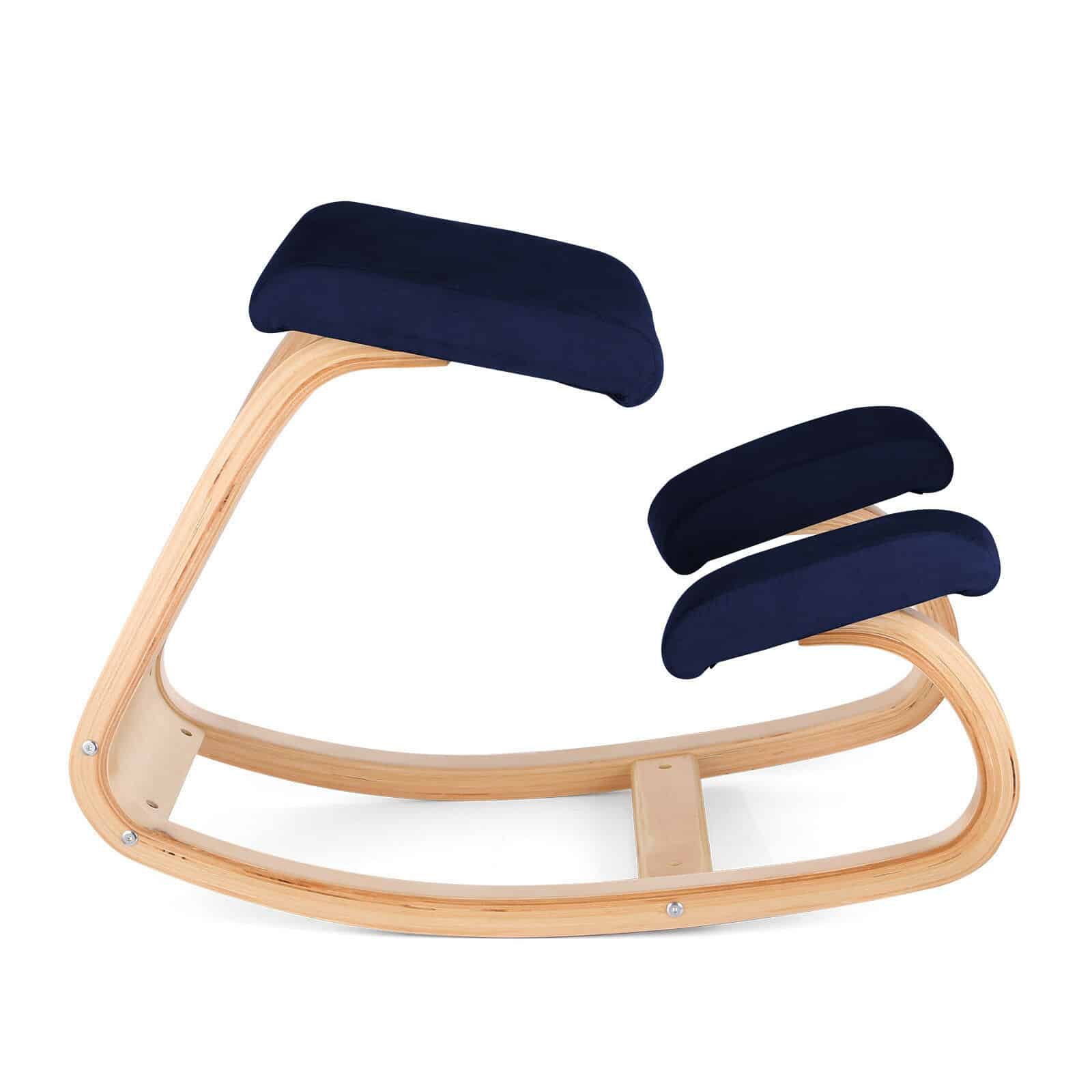 Blue, Black, or Tan Ergonomic Kneeling Chair 6