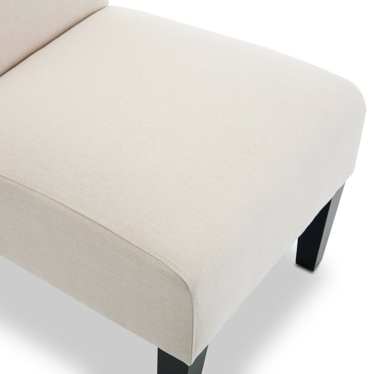 Contemporary Armless Accent Chair 5