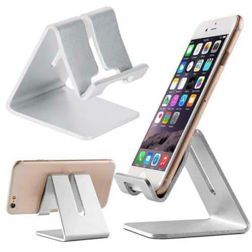 Set of 2 Universal Aluminum Cell Phone Tablet Stand 4