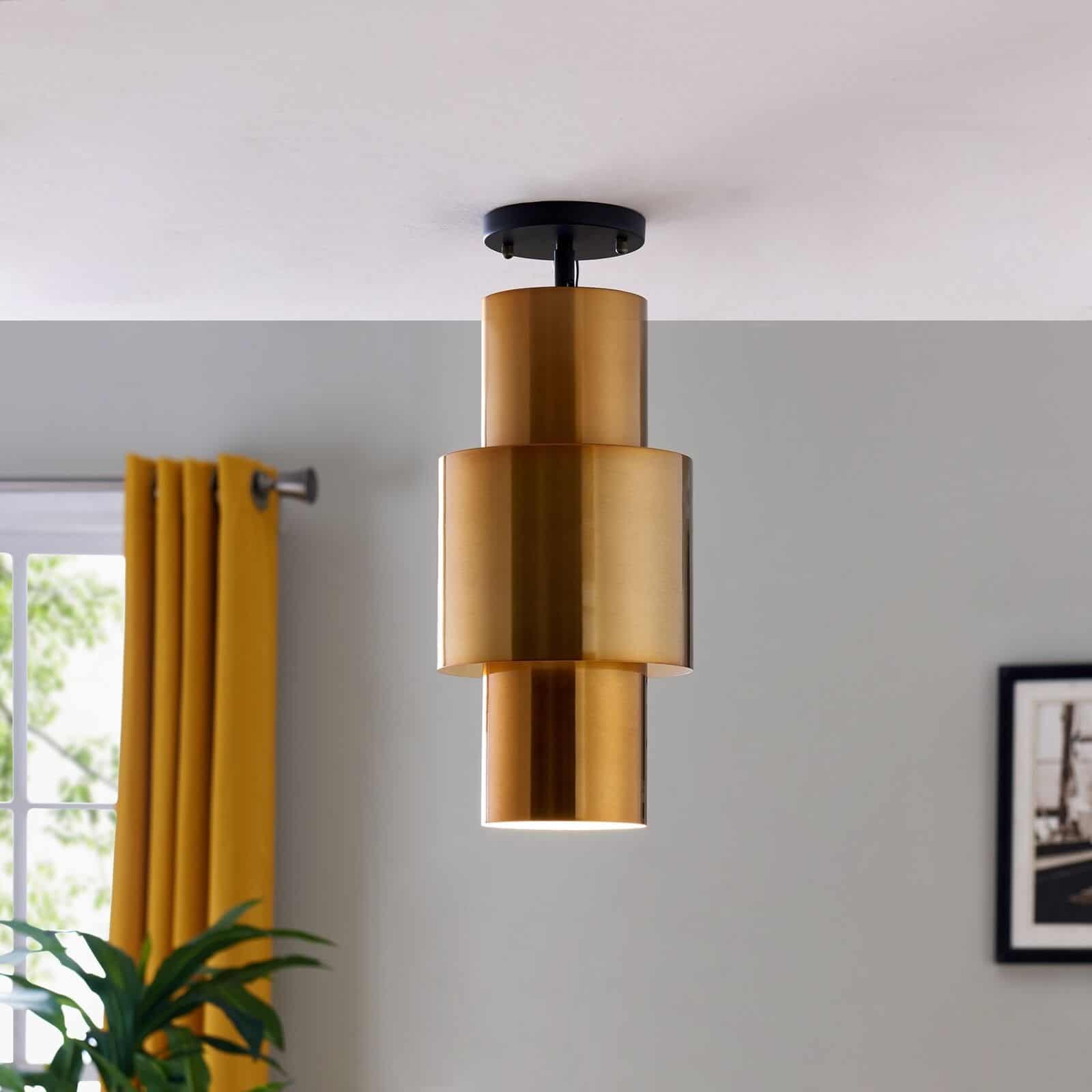 Hanlan Art Deco Mount Ceiling Lamp 3