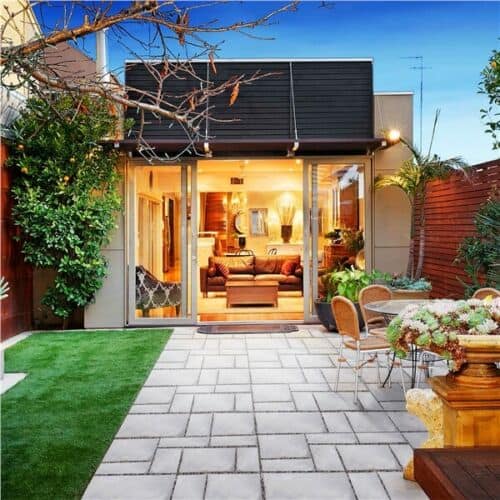 Set of 3 - Modern Style Outdoor Concrete Mold Path Maker 10