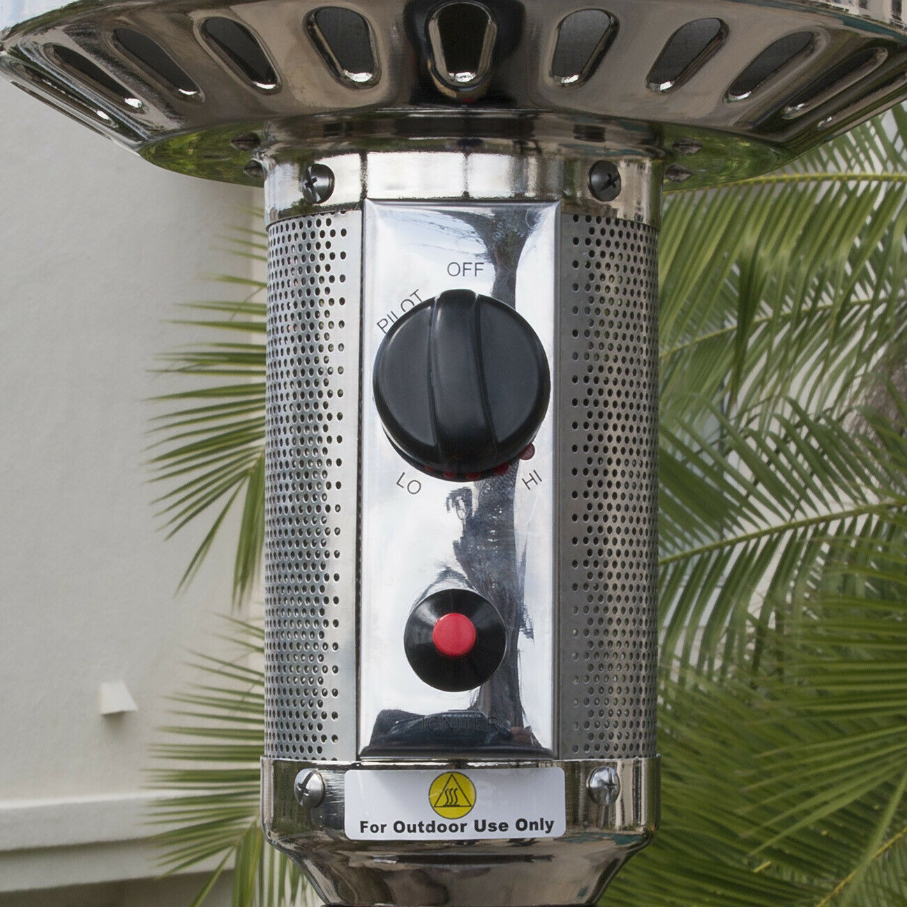 48,000 BTU Stainless Steel Outdoor Garden Patio Heater 3
