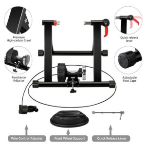 Indoor Magnetic Stationary Bike Trainer w/ 6 speeds 1